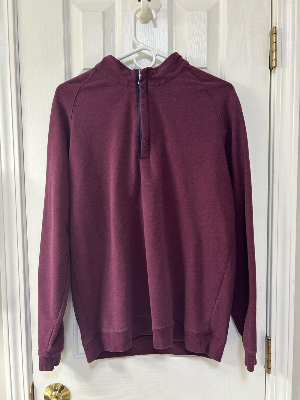 Holderness & Bourne Mens Quarter Zip Pullover - Picture 3 of 12